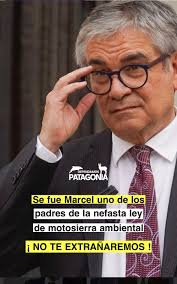 🚨 ¡El ministro Marcel se va, pero su legado de daño queda! 😡 Como uno de  los artífices de la *Ley de Permisos Sectoriales*, conocida como la *Ley de  Motosierra Ambiental*, deja