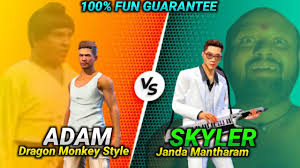 😱Adam vs Skyler ||💥1vs1|| Free Fire 1vs1 Room Match Tamil || funny  commentry || 100% fun guarantee😂