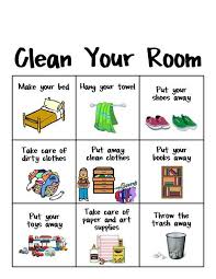 make it easy for your pre reader to clean her room with this