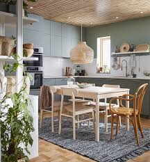 Blue is a bright and cheerful color that can bring a sense of calm to any kitchen. 8 Practical And Dreamy Kitchen Spaces From Ikea 2021 Catalogue Daily Dream Decor