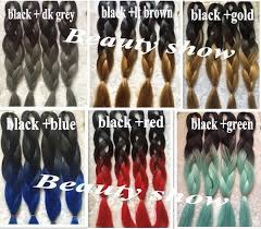 Braiding & weaving hair black n gold braid; Free Shipping Ombre Black Gold Two Tone Color 100 Jumbo Braiding Synthetic Hair 2pcs Lot Gold Hair Clip Hair Ironshair Toupee Aliexpress