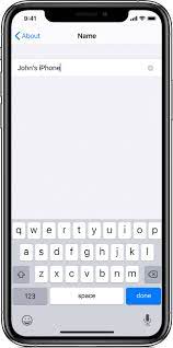 To change the name with which an iphone appears in airdrop, for wifi hotspots, in synchronized safari tabs, find my etc. Change The Name Of Your Iphone Ipad Or Ipod Using Your Computer Apple Support