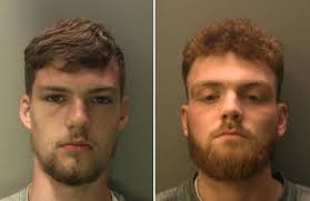 We're searching for these two men, who are wanted in connection with a  fatal hit-and-run in Hastings. They are 20-year-old Reuben Nelson (left)  and 22-year-old Jordan Stillwell (right), who both live in
