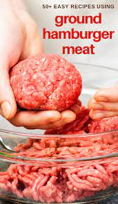 Over 50 Hamburger Meat Recipes Hamburger Meat Recipes Hamburger Meat Recipes Ground Hamburger Meat Recipes Easy