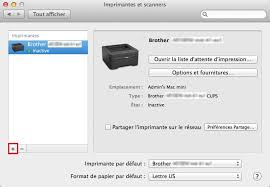 Once you are logged in, select the apple icon in the top left of your screen > system preferences and then choose view > print & scan. How Do I Add The Printer Driver In Macintosh Os X Using Bonjour Brother Canada