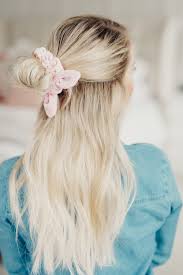 You have asked for hairstyles with scrunchies! 8 Ways To Wear A Scrunchie Twist Me Pretty