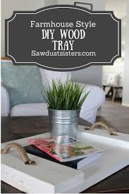 There are a variety of various kinds of free woodworking plans to choose from. Easy Diy Wood Serving Tray Farmhouse Style Sawdust Sisters