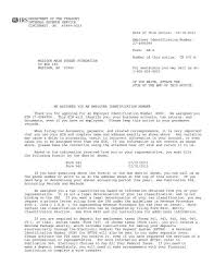 The next best option is the telephone if you need to get in touch with the. Irs Ein Letter Rosenet