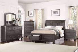 Add a 4 piece full size bedroom set to your home for a teen bedroom, a guest bedroom, or a studio. Franklin Queen Bedroom Set Grey 1061 Only 2 599 00 Houston Furniture Store Where Low Prices Live