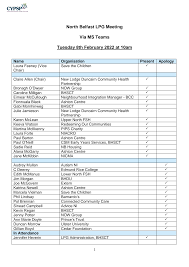 North Belfast LPG Meeting