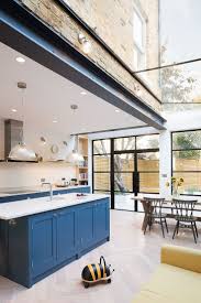 Glass Wood And Steel Contemporary Rear Extension To Cramped London Home Open Plan Kitchen Living Room House Extension Design Interior Design Kitchen