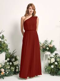 Rust Bridesmaid Dresses