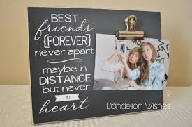 She'll love attaching the favorite photos and keeping the adventures together always on display! Going Away Gift Best Friend Photo Frame Moving Christmas Etsy Friends Picture Frame Best Friend Picture Frames Custom Picture Frame