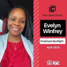 This month's Employee Spotlight is Evelyn Winfrey! 🥳 🌟Evelyn is a  Universal Banker and has been at The Citizens Bank Flowood Branch for 4  years! 🌟When asked what her favorite thing about… |
