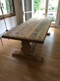 Browse our log dining room furniture to find the perfect dining table package. Super Large Wonderfully Rustic Handcrafted Trestle Farm Table Dining Table At 1stdibs