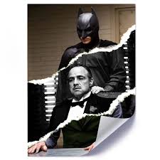 Chili cinema, player.pl, amazon prime video, nc+ go, hbogo.pl. Plakat Batman I Ojciec Chrzestny Kolaz Feeby Pl