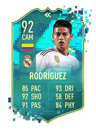 Rodríguez deltog i vm 2014 i brasilien med sitt landslag colombia och gjorde där ett mål i samtliga gruppspelsmatcher. Has To Have 99 Volleys Flashback James Rodriguez Fifa