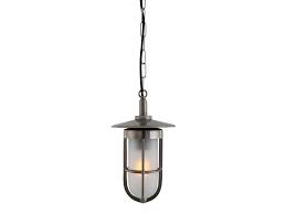 Nautical rust iron metal led pendant light. Ramor Nautical Pendant Lamp By Mullan Lighting