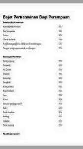 Persiapan perkahwinan, list sebelum majlis perkahwinan, senarai semak persiapan perkahwinan 2019. Checklist Bajet Kahwin Untuk Bakal Pengantin Lelaki Perempuan Remaja