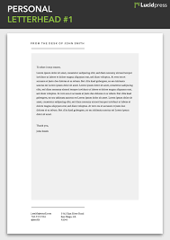 Hello, do my references have to provide their recommendation letters on their official company letterheads? 14 Examples Of Creative Letterhead Designs Lucidpress