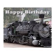 Steam Train Happy Birthday Card Happy Birthday Man Happy Birthday Train