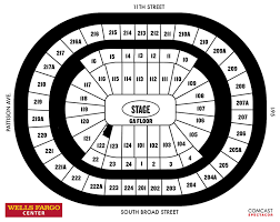 Seating Charts Wells Fargo Center