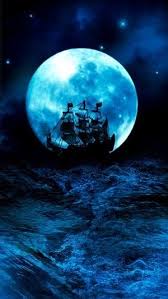 I Love This Pic Clipper Pirate Ship With The Moon In The Back Sailing Ships Sailing Scenery
