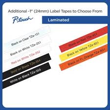 Browse our full selection of brother label makers and label printers and find the one that's just right for you. Brother P Touch Tzem251 Black On White Label Tape Brother