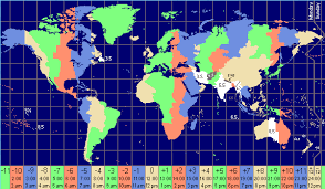 Greenwich mean time (gmt), the name for mean solar time of the longitude (0°) of the royal greenwich observatory in england. Time Zones