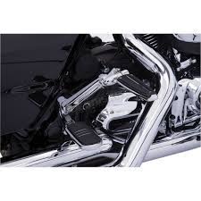Ciro Chrome Adjustable Passenger Comfort Peg Mounts 60200 Harley Davidson Motorcycle Dennis Kirk