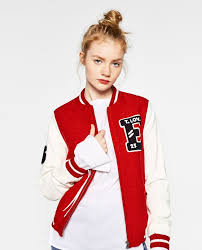 Zara Mujer Chaqueta Bomber Bicolor Ropa Ropa Para Ninas Chaquetas