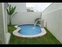 To make it looks more stylish, you can make an above the ground style swimming pool. Small Swimming Pool Designs Ideas Youtube
