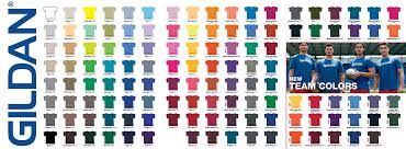 gildan tee shirt color chart www bedowntowndaytona com