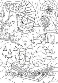 Here are some free printable halloween cat coloring pages. Pin On Coloring 20