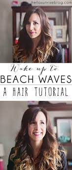 How To Get Beach Waves While You Sleep All You Need Is A Stretchy Headband And You Wake Up Wi Damp Hair Styles How To Curl Your Hair Wavy Hairstyles Tutorial