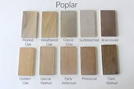 Has anyone mixed weathered oak and classic gray? How 10 Different Stains Look On Different Pieces Of Wood Within The Grove