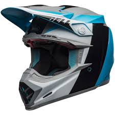 Bell Moto 9 Flex Carbon Division Blue