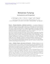 Pdf Multiphase Pumping Achievements And Perspectives