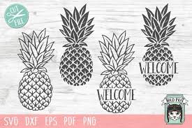 Download Pineapple Svg Pineapple Welcome Sign Svg Pineapple Bundle 1148938 Cut Files Design Bundles