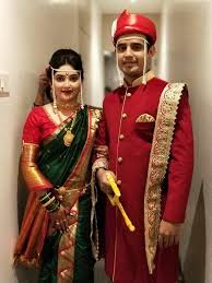 See more of maharashtrian wedding on facebook. Make Up Look Couple Wedding Dress Wedding Saree Indian Indian Wedding Poses