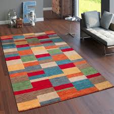 Gabbeh loribaft teppich der loribaft teppich ist die gehobene klasse der populären, modernen und hochflorigen gabbeh teppiche aus der südwestlichen persischen bergregion. Teppich Indischer Gabbeh Wolle Multicolor Teppichcenter24