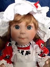 POLLY ESTHER “HERSHEY'S COUNTRY GIRL" VINYL DOLL by LEE MIDDLETON