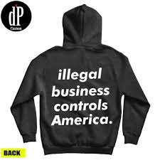 Spr Illegal Business Controls America Hoodie For Unisex