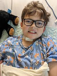 Grayson's appointments at Children's Hospital went well