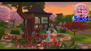Juego tradisional de japon patio. Casa Tradicional Japonesa Sims 4 Colaboracion Sakura Aventures Youtube