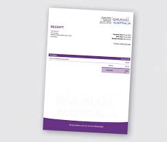 Receipt Template Customised For Xero Designed For Charity Organisation To Include Tax Deduction Message Receipt Template Templates Quote Template