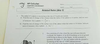 The college board has released the multiple choice problems from calculus ap exams for selected years. Solved Ap Calculus Chapter 3 Worksheet Derivatives Name S Chegg Com