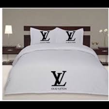 Luxury plush warm fuzzy flannel bedding set, 3 pieces cozy faux fur comforter cover set, 1 duvet cover + 2 pillow shams, zipper closure, dark gray. Louis Vuitton Home Accessories Bed Linens Luxury Designer Bed Sheets Bedroom Sets