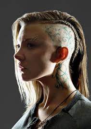 Juegos Del Hambre Weird Tattoos Natalie Dormer Half Shaved Hair