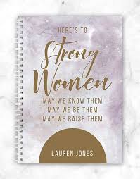 Birthday Gift Ideas For Best Friend Female South Africa Personalised Strong Women Notebook Stationery Gifts Womens Day Gift Ideas Stationery Gift Inspirational Gifts